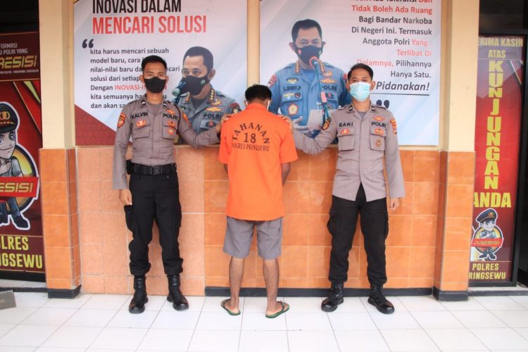 AS Pengedar Narkotika Pringsewu