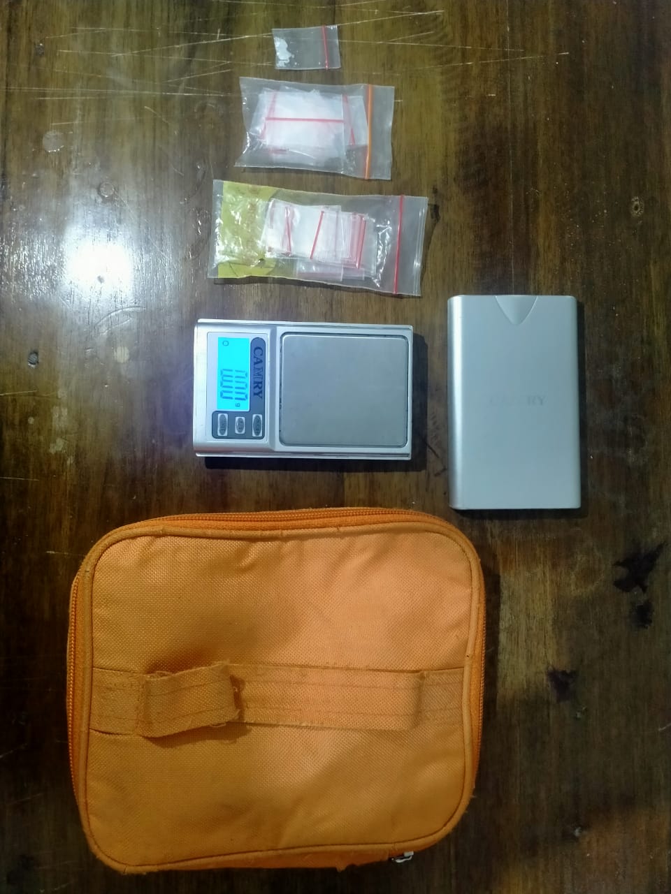 Barang Bukti Pengedar Narkotika Pringsewu