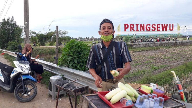 Jagung Bakar di Pringsewu Sumono Pedagang