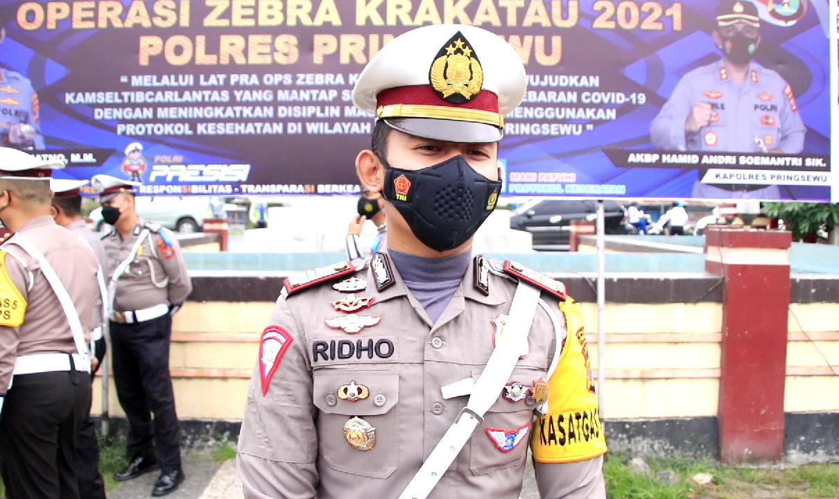 Polres Pringsewu 2021 Operasi Zebra Krakatau