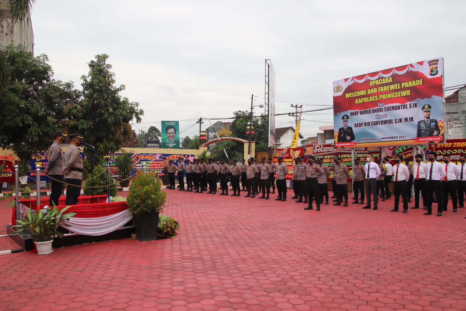 Pisah Sambut Kapolres Pringsewu