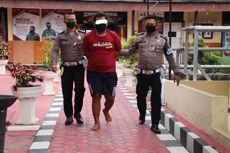 Pelaku Tabrak Lari Berhasil diamankan Polisi