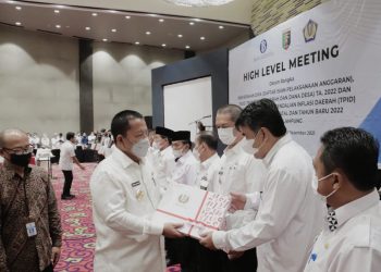 Sekdakab Pringsewu Terima DIPA dan TKKD