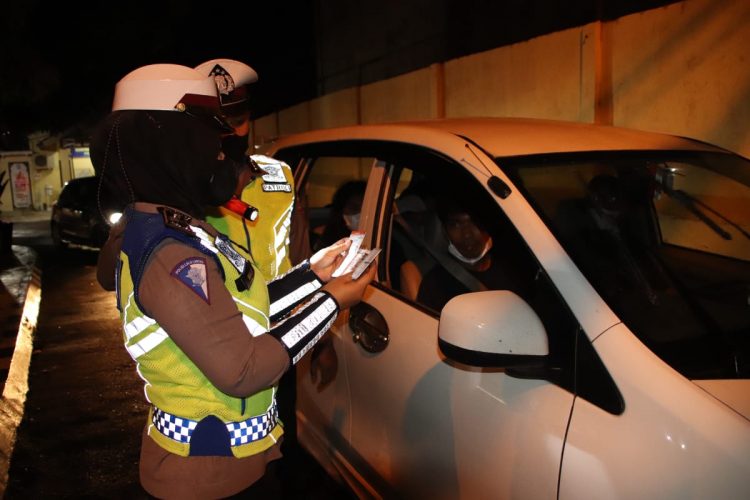 Polres Pringsewu Melakukan Razia