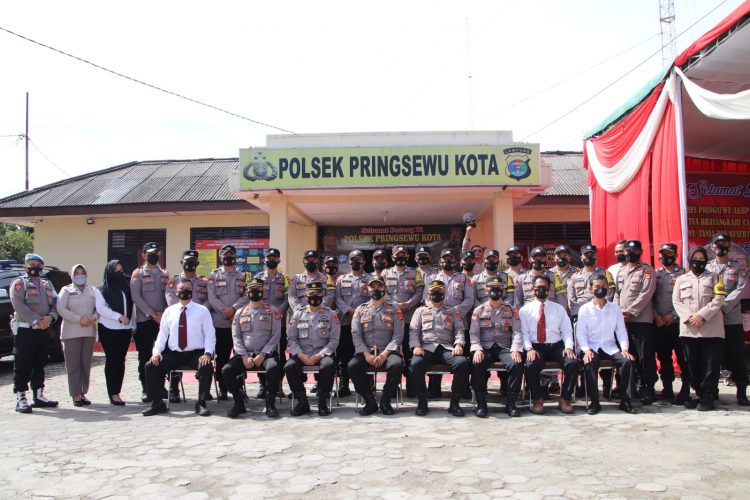 Kapolres Kunjungi Polsek Pardasuka dan Pringsewu
