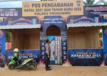 Operasi Lilin Krakatau 2021 di Pringsewu