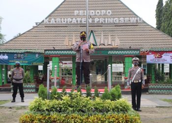 Leksan Ariyanto Apel Pasukan OLK 2021