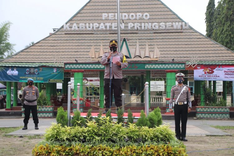 Leksan Ariyanto Apel Pasukan OLK 2021