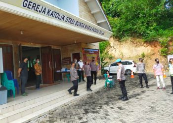 AKBP Rio Cahyowidi Tinjau Pengamanan Natal