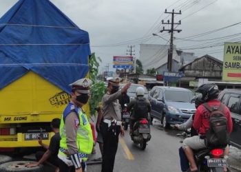 Truk Rusak di Jalinbar