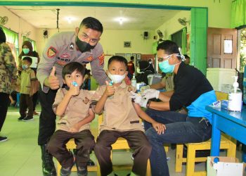 SDN 1 Pringsewu Selatan Gelar Vaksinasi