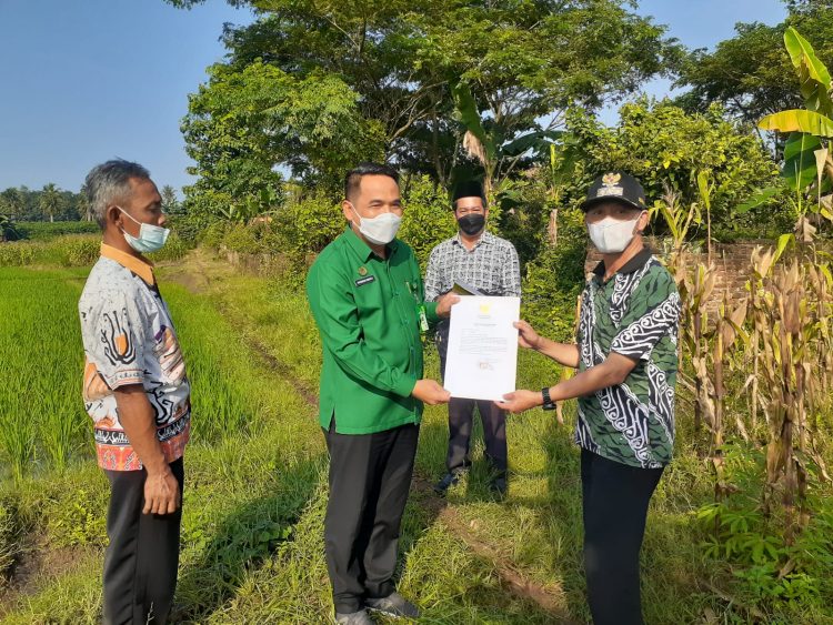 Pemkab Pringsewu Hibahkan Tanah, pringsewu.lappung.com