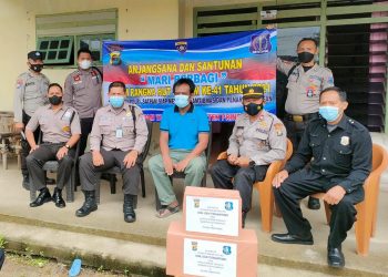 Polisi dan Satpam Pringsewu,.pringsewu.lappung.com