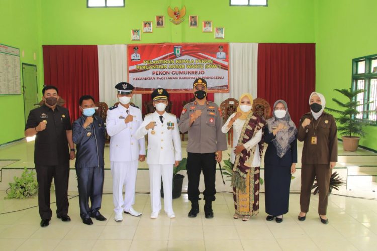 Pelantikan Kakon Gumukrejo, pringsewu.lappung.com