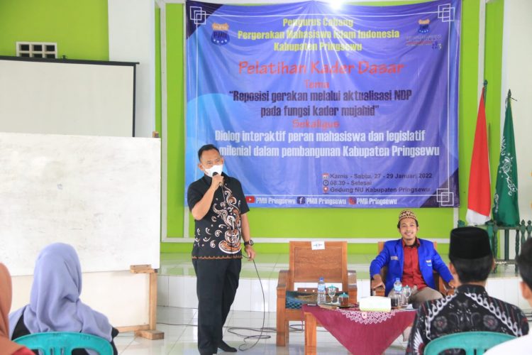 Fauzi Narasumber PKD PMII, pringsewu.lappung.com