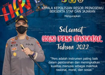 Ucapan Selamat HPN ke-76, pringsewu.lappung.com