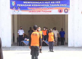 Lomba Ketangkasan Satgas Bencana dan Damkar, pringsewu.lappung.com