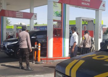 Polres Pringsewu Awasai Distribusi BBM, pringsewu.lappung.com