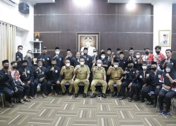 Fauzi Menerima Audiensi PSHT, pringsewu.lappung.com