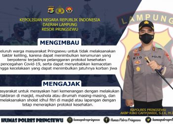 Imbauan Kapolres Pringsewu, pringsewu.lappung.com