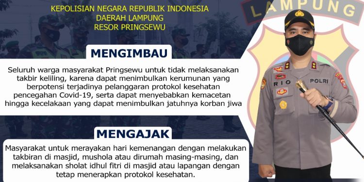 Imbauan Kapolres Pringsewu, pringsewu.lappung.com