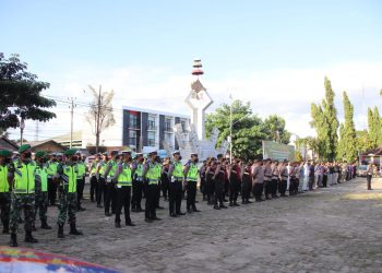 Apel Gabungan Pengamanan Takbiran, pringsewu.lappung.com