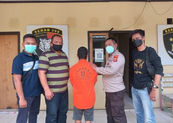 Polsek Gadingrejo Tangkap Buronan