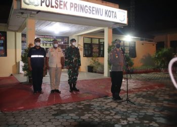 Polres Pringsewu Gelar Apel Sinergi
