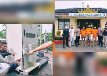 Sindikat Pencuri Baterai dan Kabel Tembaga BTS