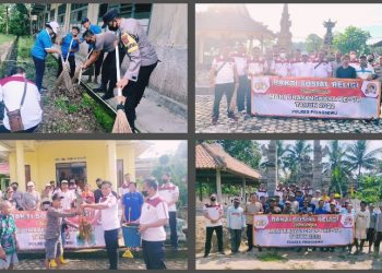 Polres Pringsewu Gelar Bakti Sosial Religi