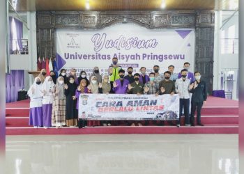 Polres Pringsewu Gelar Police Goes to Campus