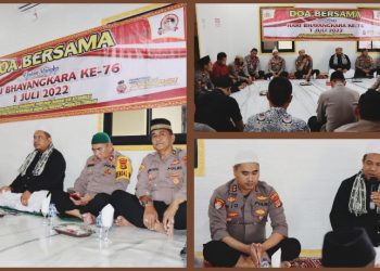 Polres Pringsewu Gelar Zikir dan Doa Bersama