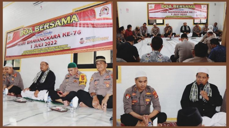 Polres Pringsewu Gelar Zikir dan Doa Bersama