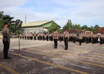 Siswa Diktukba SPN Polda Lampung