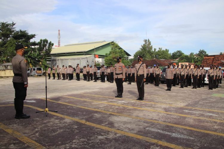 Siswa Diktukba SPN Polda Lampung