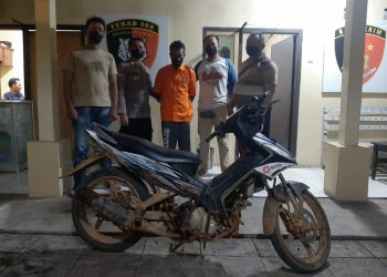 Polsek Gadingrejo Tangkap Buronan Pelaku Curanmor