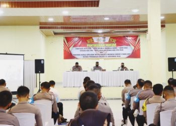 Polres Pringsewu Sosialisasi Perpol Nomor 7 Tahun 2022