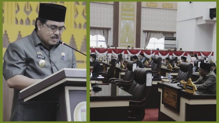 Pemkab Pringsewu Sampaikan KUA-PPAS