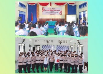 Polwan Polres Pringsewu Goes to School