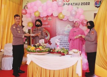 Syukuran HUT Polwan ke-74 di Polres Pringsewu