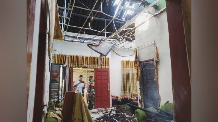 Rumah Warga di Pekon Sidodadi Terbakar