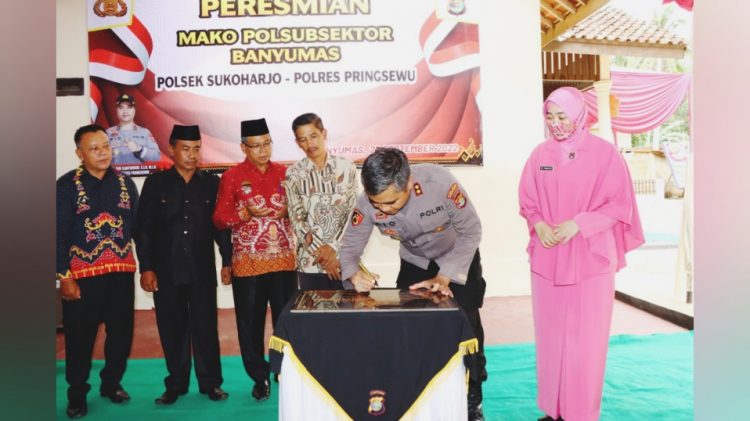 Peresmian Polsubsektor Banyumas