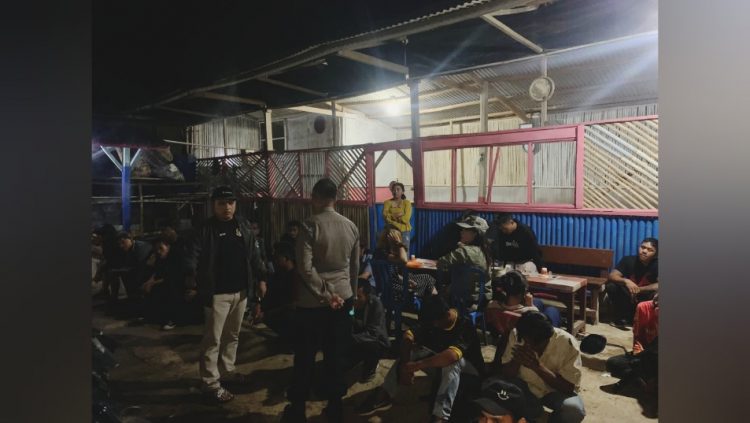 Razia Lapo Tuak di Pekon Rejosari