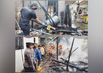 Kebakaran di Pekon Podosari