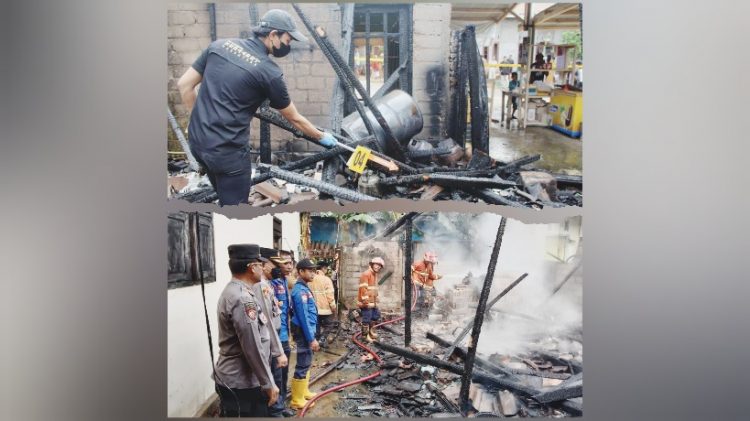 Kebakaran di Pekon Podosari