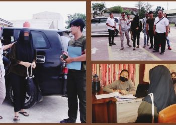 Wanita Terduga Pembuang Bayi di Pekon Parerejo