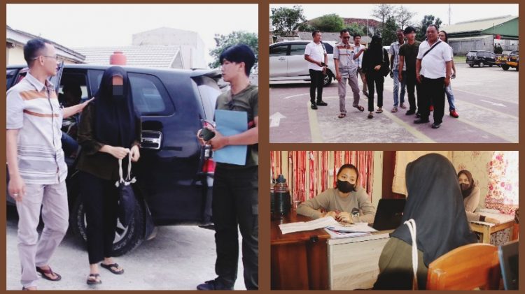 Wanita Terduga Pembuang Bayi di Pekon Parerejo