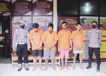 Empat Warga Gadingrejo Ditangkap Satnatkoba