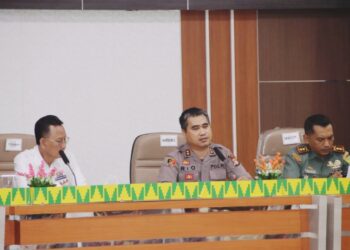 Kapolres Pringsewu Menghadiri Rakor