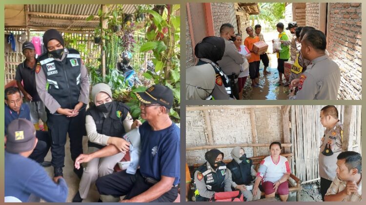 Polres Pringsewu Bagikan Sembako